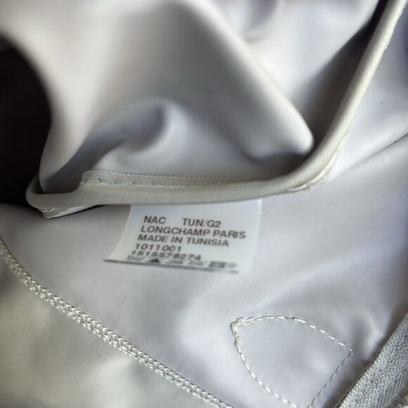 Longchamp gray tote - Picture 9 of 10